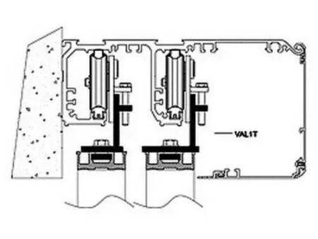 2x2 Staffe Attacco Anta A 3 Punti Di Fissaggio Ditec Entrematic Pmvalt30a3 Porta Online Hot Sale