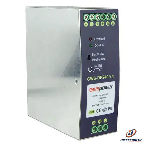 Alimentazione Commutata Formato Guida Din Uscita Dc 24 V Dc24v10a-din Sicurezza Sale