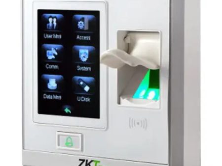 Zkteco Lettore Biometrico Autonomo Di Accessi E Presenza Zk-ac400-w Sorveglianza Fashion